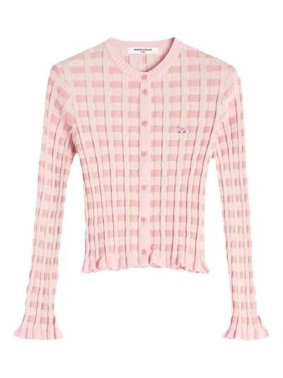 MAISON KITSUNÉ COTTON CARDIGAN