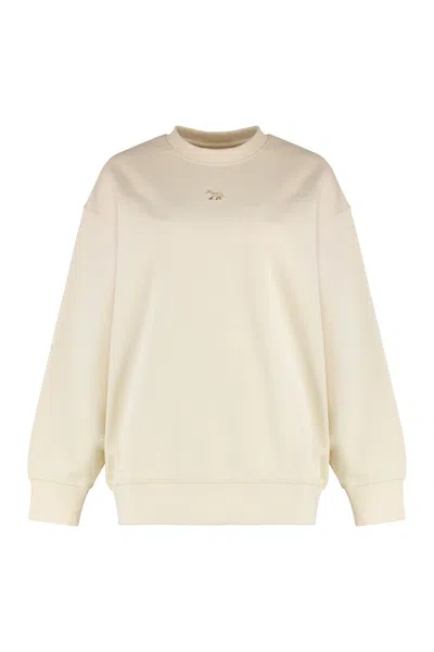 MAISON KITSUNÉ MAISON KITSUNÉ COTTON CREW-NECK SWEATSHIRT
