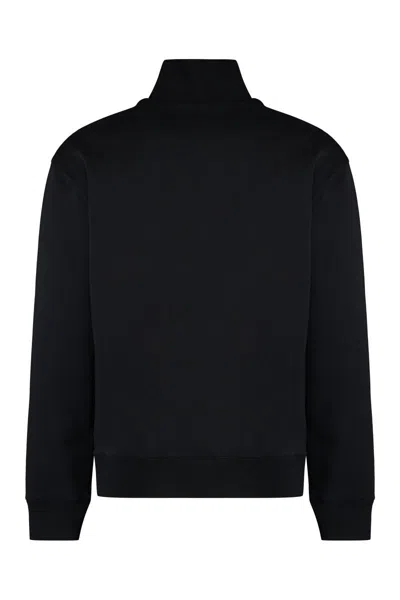 Maison Kitsuné Cotton Crew-neck Sweatshirt In Animal Print