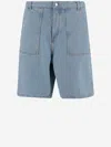 Maison Kitsuné Maison Kitsune' Cotton Denim Short Pants