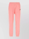 MAISON KITSUNÉ COTTON JOGGERS WITH ELASTIC WAISTBAND AND RIBBED CUFFS