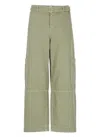 Maison Kitsuné Straight Leg Cotton Trousers With Cargo Pockets