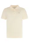 Maison Kitsuné Baby Fox Patch Regular Polo In Nude
