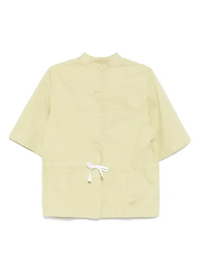 Maison Kitsuné Cotton Shirt In Green