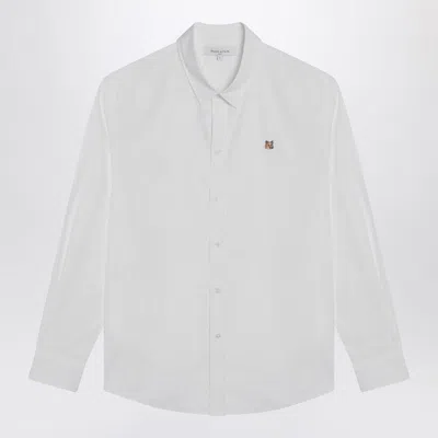 Maison Kitsuné Cotton Shirt In White