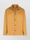 Maison Kitsuné 'cotton Shirt With Front Pockets And Long Sleeves'