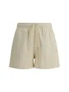 Maison Kitsuné Jogging Shorts With Logo In Marble