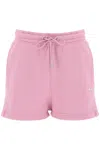 Maison Kitsuné Cotton Shorts In Pink