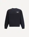 Maison Kitsuné Maison Kitsune Handwriting Comfort Sweatshirt In Black