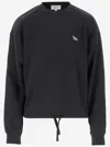 Maison Kitsuné Cotton Sweatshirt With Baby Fox Logo