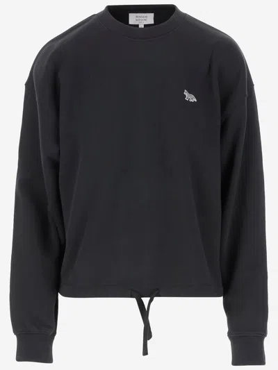 Maison Kitsuné Cotton Sweatshirt With Baby Fox Logo