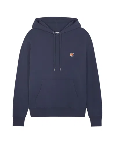 Maison Kitsuné Sweatshirt In Blue