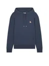 Maison Kitsuné Hoodie In Blue