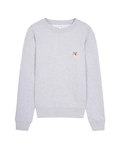 Maison Kitsuné Sweatshirt In Grey
