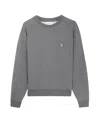 Maison Kitsuné Fox Head Patch Sweatshirt In Grey