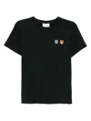 Maison Kitsuné Cotton T Shirts In Black