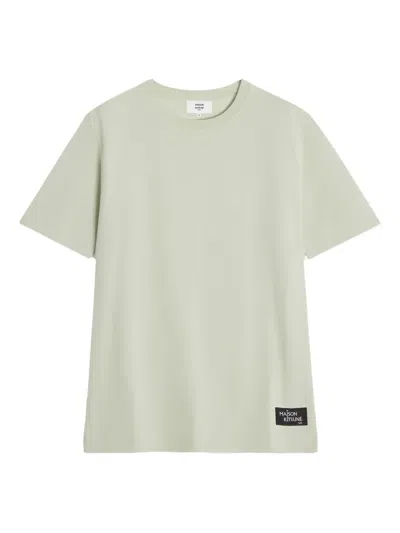 Maison Kitsuné Cotton T-shirt In Green