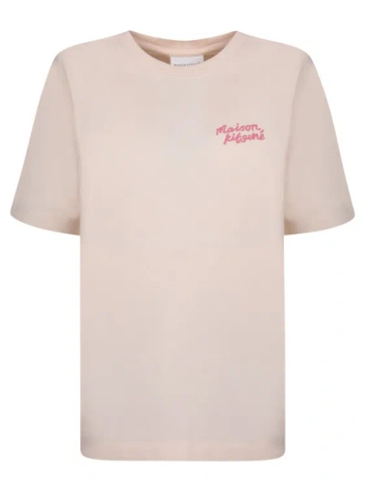 Maison Kitsuné Cotton T-shirt In Neutrals