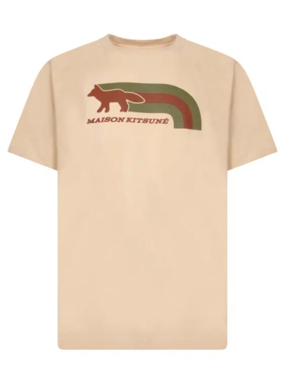 Maison Kitsuné Cotton T-shirt In Neutral
