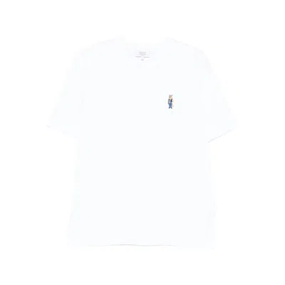 Maison Kitsuné Cotton T Shirts In White