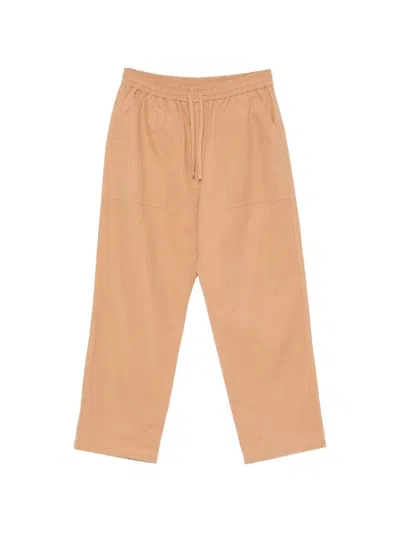 Maison Kitsuné Maison Kitsune' Cotton Trousers In Neutral