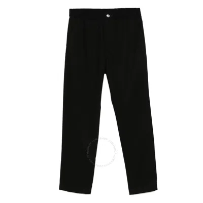 Maison Kitsuné Maison Kitsune Cotton Twill Weave Trousers In Black