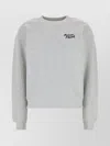 Maison Kitsuné Logo-embroidered Cotton Sweatshirt