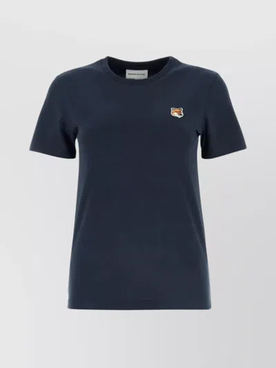 Maison Kitsuné Crew-neck Fox Patch T-shirt