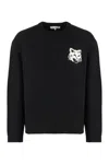 Maison Kitsuné Maison Kitsune Fox Head Intarsia Wool Jumper