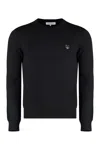 Maison Kitsuné Black Bold Fox Head Patch Oversized Sweatshirt