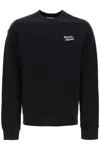 Maison Kitsuné Maison Kitsune Handwriting Comfort Sweatshirt In Black