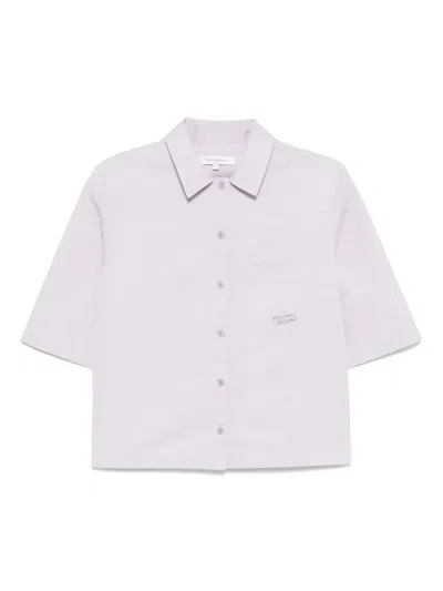 Maison Kitsuné Cropped Boxy Shirt