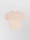 Maison Kitsuné Pink Cotton T-shirt