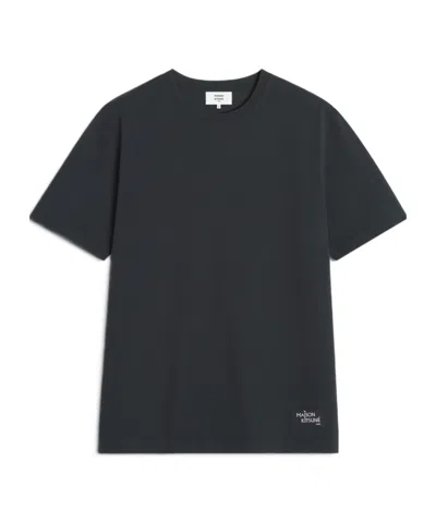 Maison Kitsuné Maison Kitsune Crossword Comfort Tee-shirt In Black