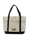 Maison Kitsuné Daisy Field Large Jacquard Tote Bags