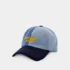 Maison Kitsuné Denim 6p Cap - Maison Kitsune - Denim - Blue In Blue