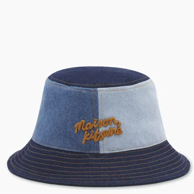 MAISON KITSUNÉ MAISON KITSUNE DENIM BUCKET HAT