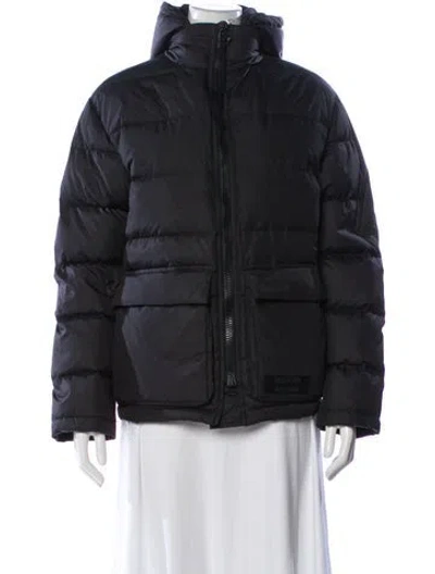 Pre-owned Maison Kitsuné Down Jacket W/ Tags In Black