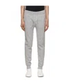 Maison Kitsuné Draw-cord Strap Sweatpants In Gray