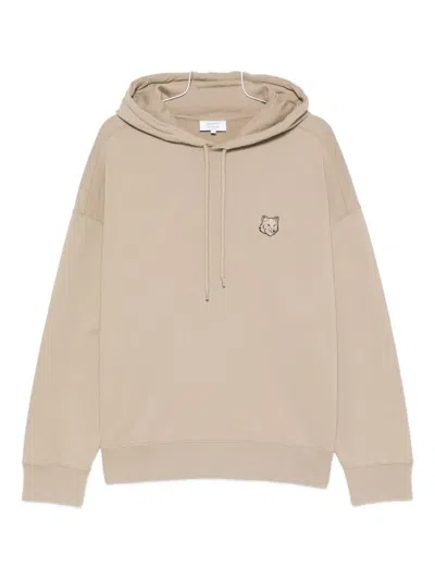 MAISON KITSUNÉ DRAWSTRING FOX-MOTIF HOODIE