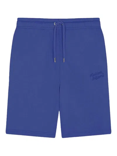Maison Kitsuné Drawstring Shorts In Blue