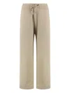 Maison Kitsuné Drawstring-waist Track Pants In Neutral