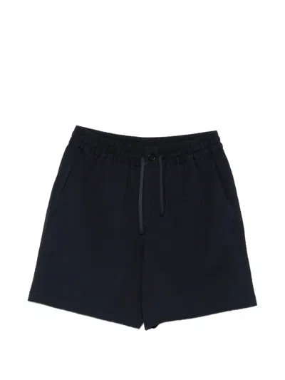 Maison Kitsuné Drawstring-waist Shorts In Blue