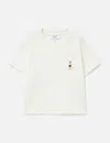 Maison Kitsuné Off-white Dressed Fox Baby T-shirt In White
