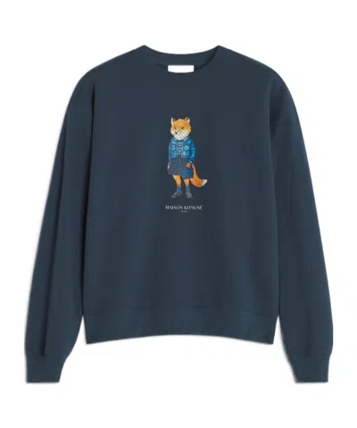 MAISON KITSUNÉ DRESSED FOX COMFORT SWEATSHIRT