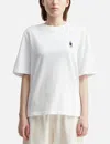 Maison Kitsuné Dressed Fox Comfort Tee-shirt In White