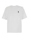 Maison Kitsuné Dressed Fox Comfort Tee-shirt In White