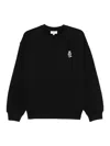 Maison Kitsuné Maison Kitsune Classic Pullover Sweater For Men In Black