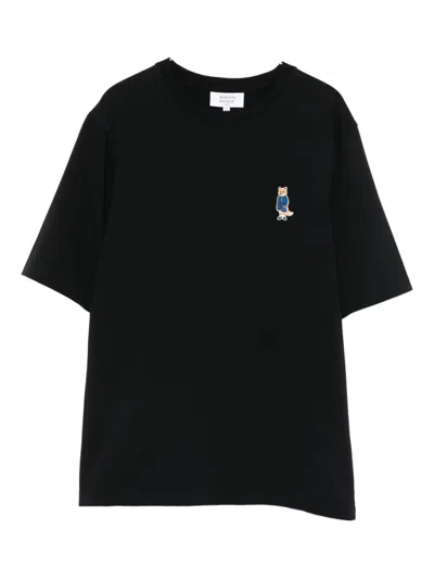 MAISON KITSUNÉ MAISON KITSUNÉ DRESSED FOX COTTON T-SHIRT