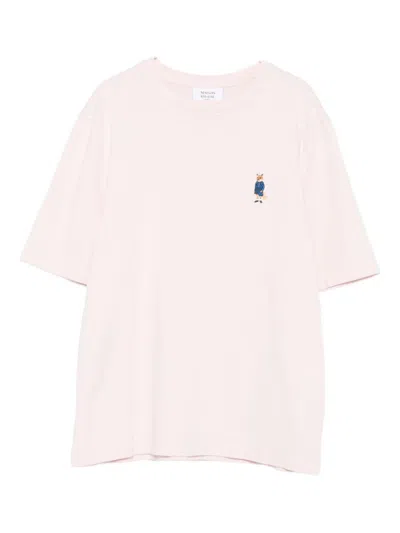 MAISON KITSUNÉ MAISON KITSUNÉ DRESSED FOX COTTON T-SHIRT